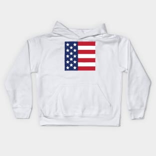 USAFlagRough Kids Hoodie